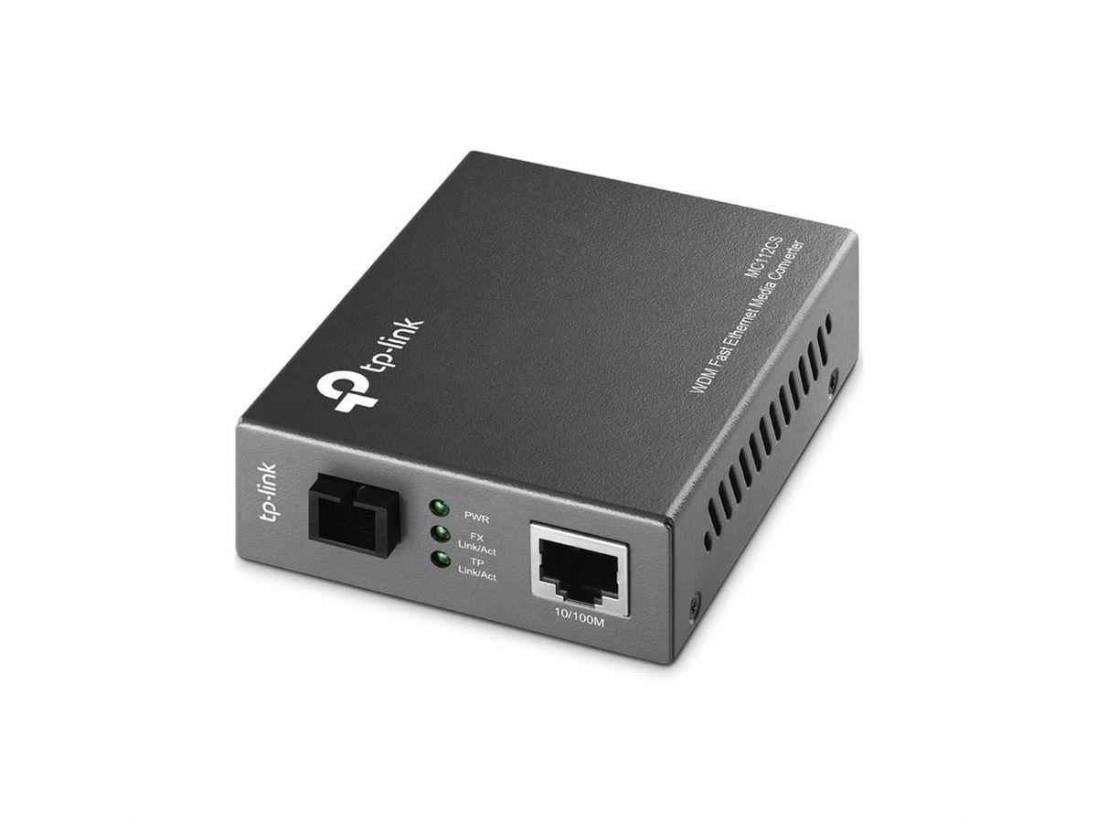 TP-Link MC112CS Media Converter , Full-duplex