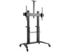 ROLINE Support LCD/TV sur roues, 70–120 pouces, jusqu'à 140 kg, noir