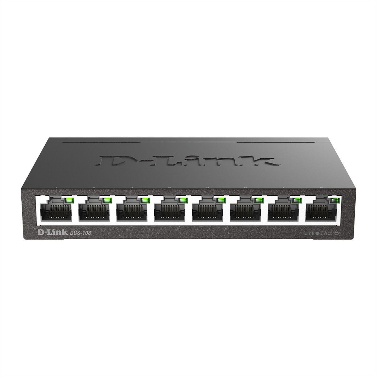 D-Link DGS 108 - commutateur - 8 ports - Ordinateur de bureau
