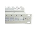 EasyLan preLink / fixLink Panel 19'' 1HE, 24x Keystone-Steckplätze