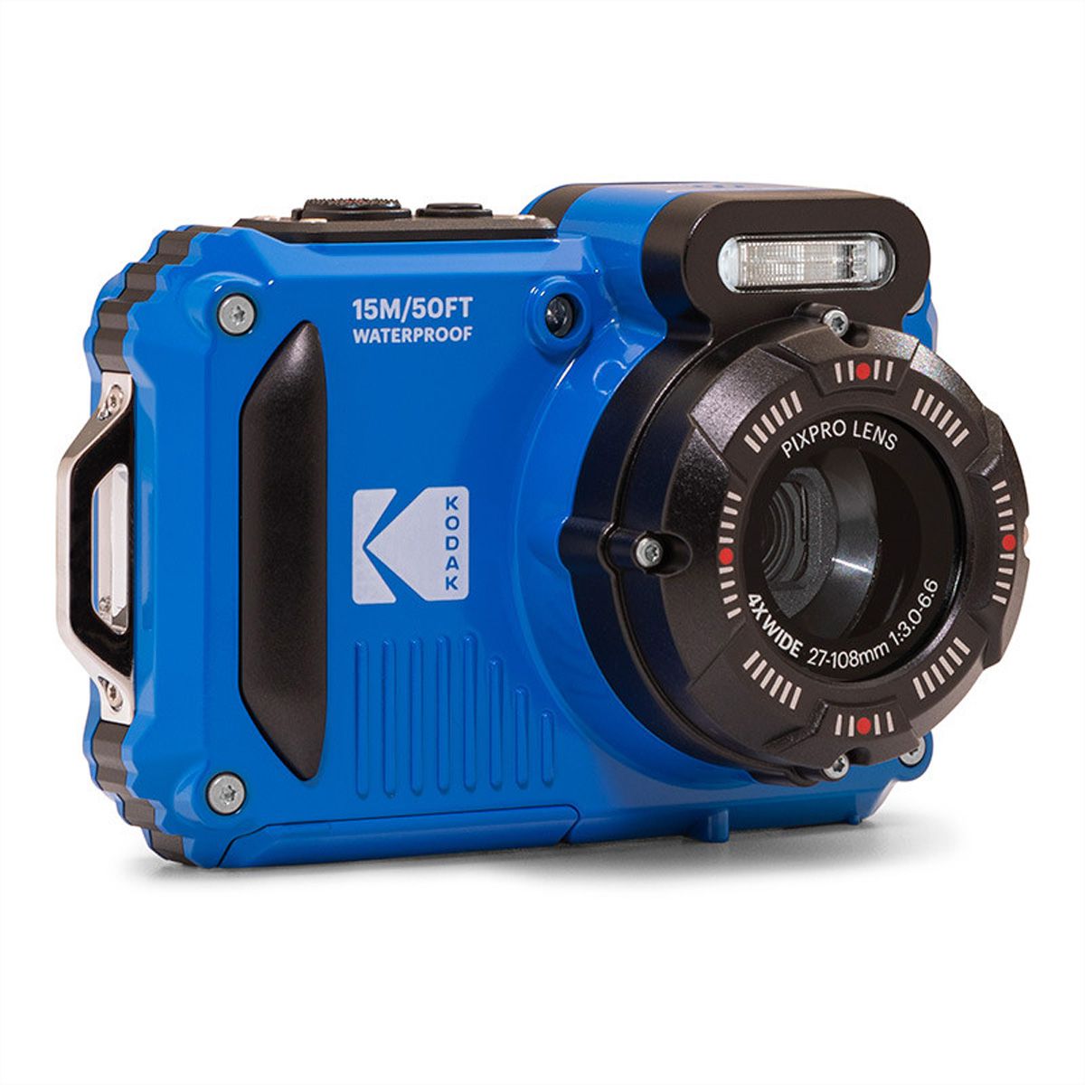Kodak Unterwasserkamera WPZ2BL Bundle, inkl. 2nd Batterie + micro 16Go SD card