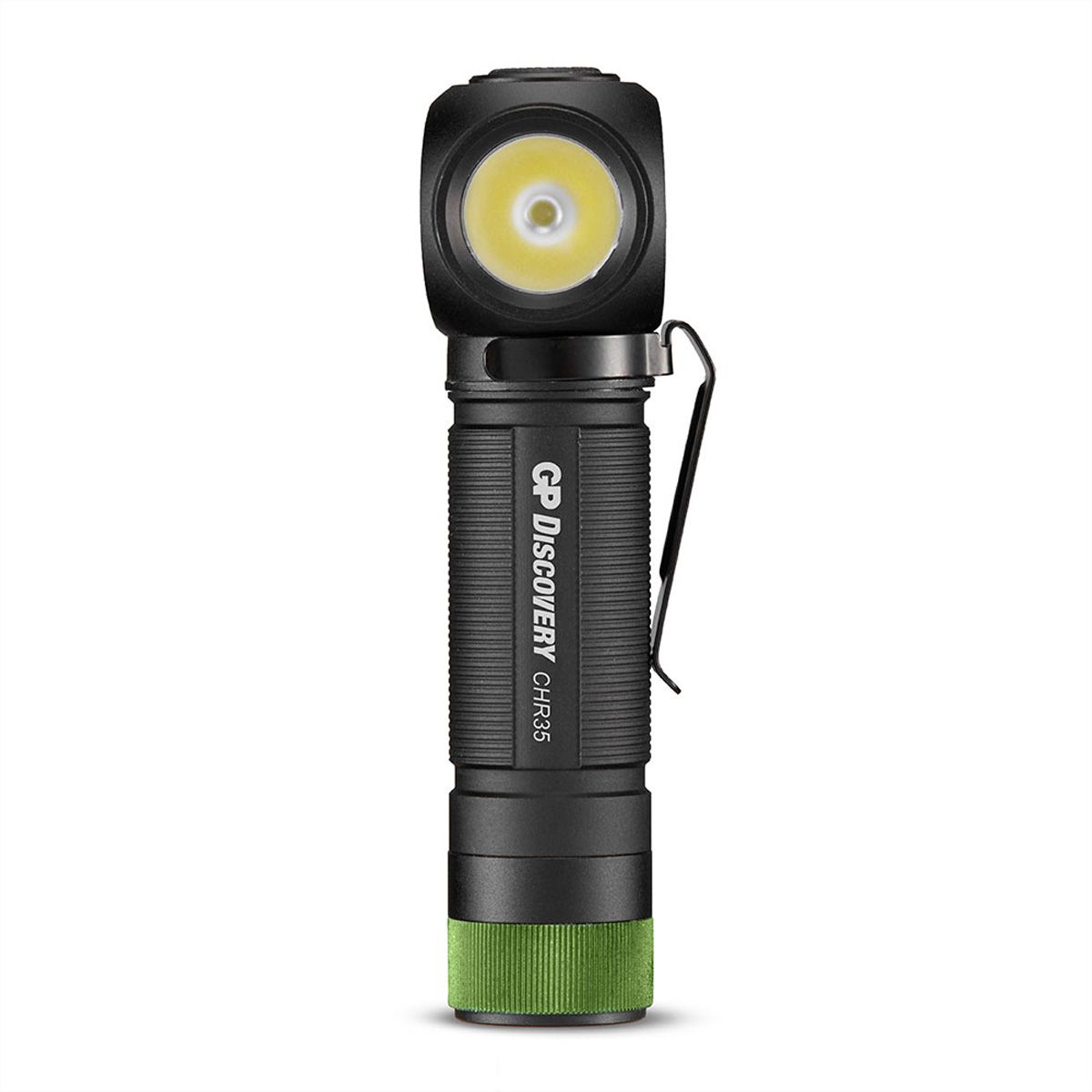 GP Discovery Lampe de travail CH35, 15-600lm, 130m de portée, 60 heures, PIX4