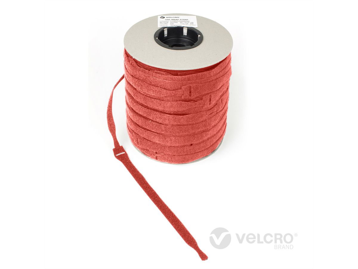 VELCRO® One Wrap® Strap 20mm x 330mm, 750 pièces, orange