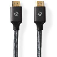 Nedis 8K HDMI Ultra HD Kabel, ST/ST, grau, 3m