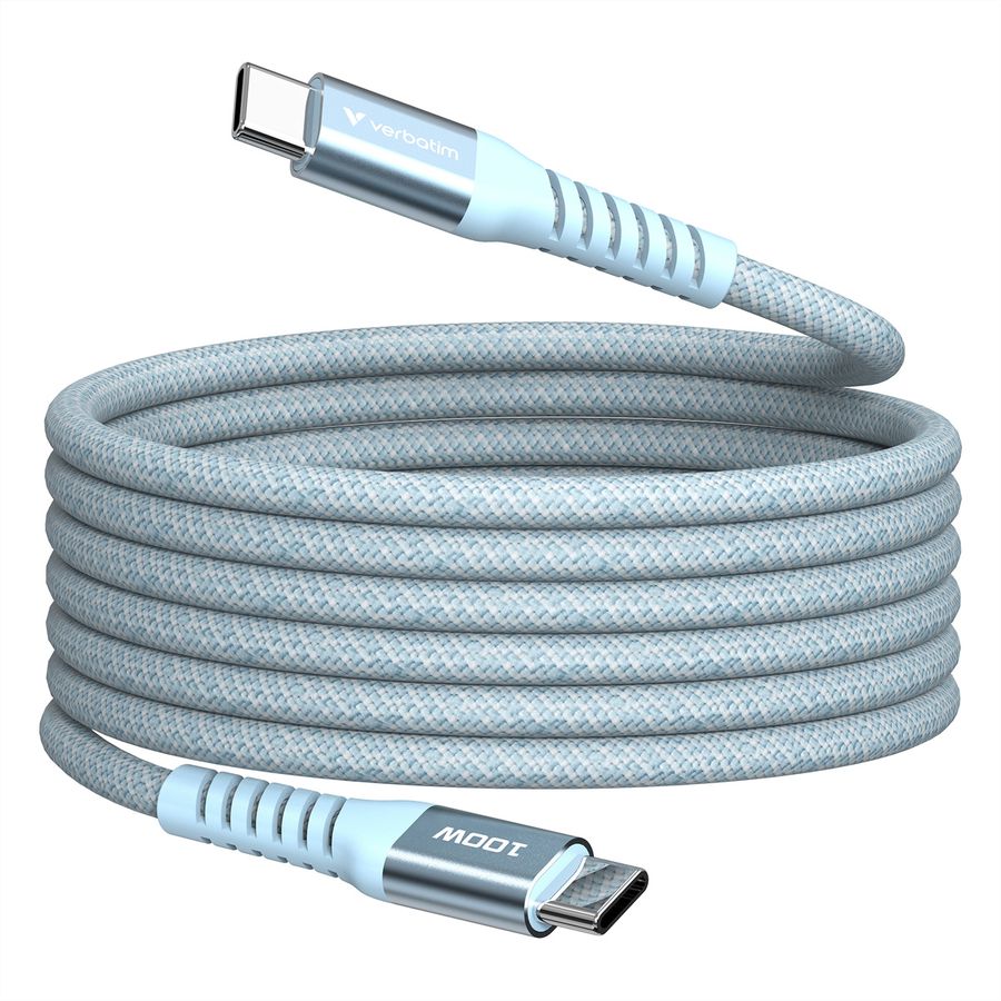 Verbatim Magnetic Cable USB-C 100W Blue