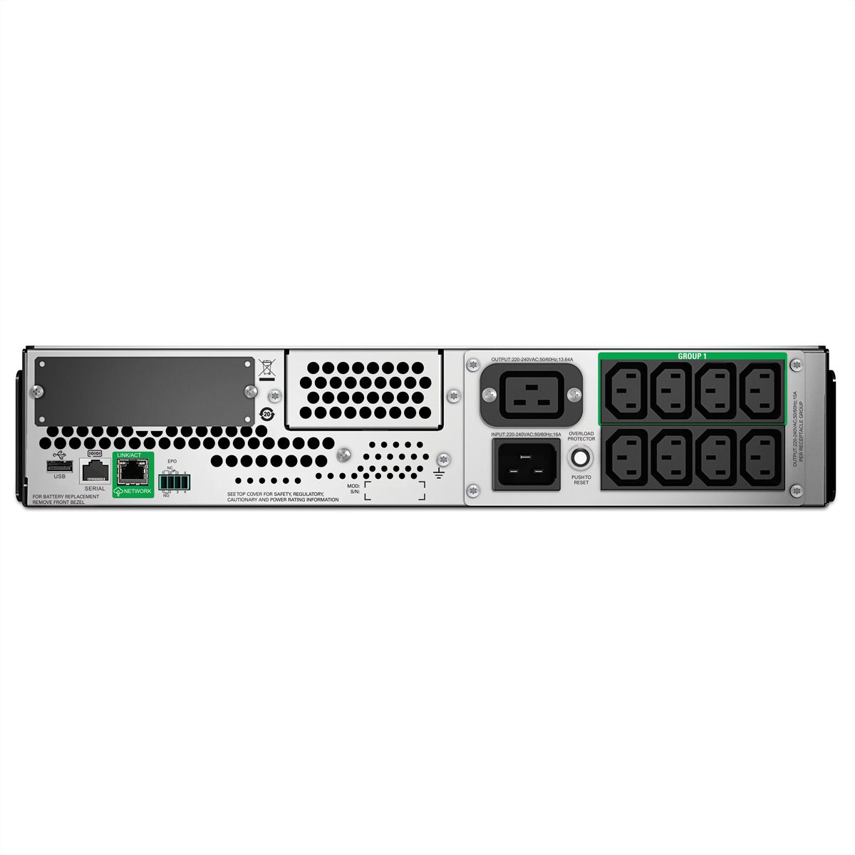 APC SMT2200RMi2UC mit SmartConnect, Rackmount, 2HE
