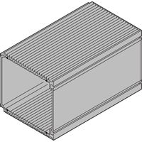 SCHROFF HF Châssis type Unité enfichable Tube de corps, 12 HP, pour circuit imprimé de 220 mm de profondeur
