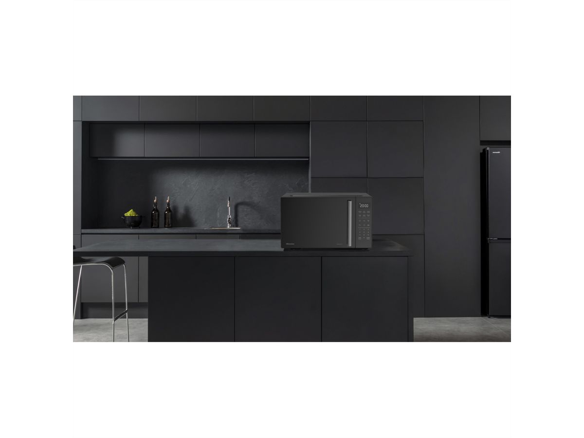 Hisense Mikrowelle H23MOBS4HI, 23L, schwarz