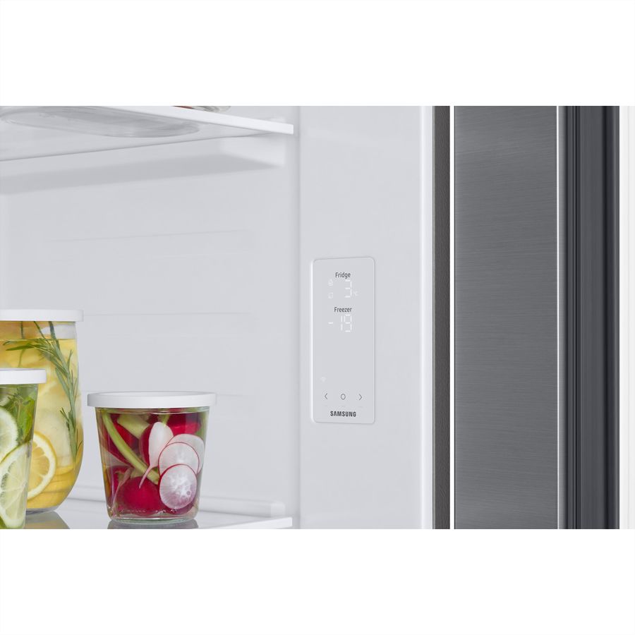 Samsung Food Center RS4000, 578l, Wi-Fi, Edelstahl-Optik