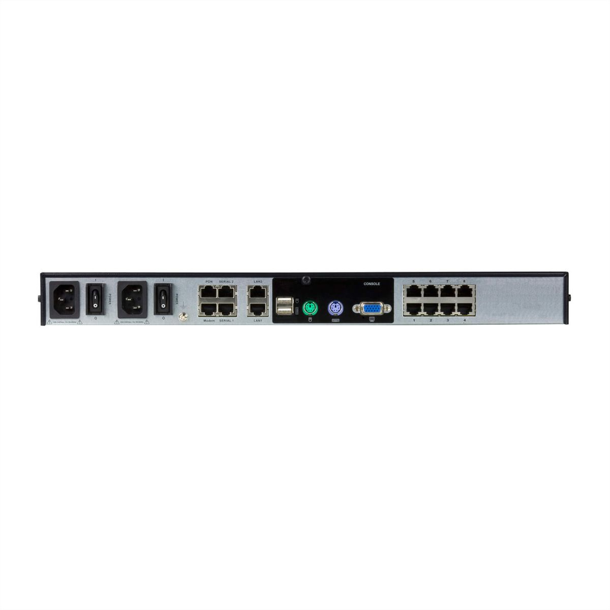 ATEN KN1108VA 1-Local 1-Remote Access 8-Port Cat5 KVM over IP Switch mit Virtual Media