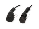 ROLINE E-Auto Ladekabel Typ2, 1-phasig, 250VAC (1P+N+E), 32 A, 7,4 kW, Spiralkabel (max. 5m)