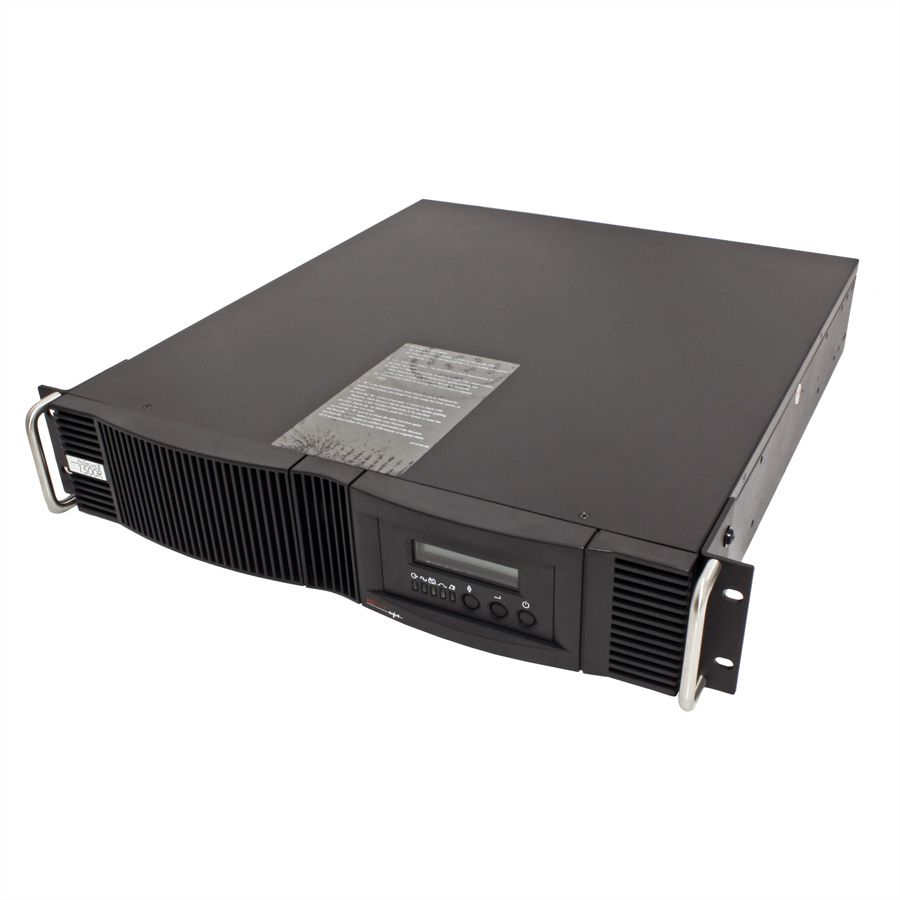 ROLINE ProSecure III 1000 RM2HE - Online USV, 19-Zoll Rackversion, schwarz