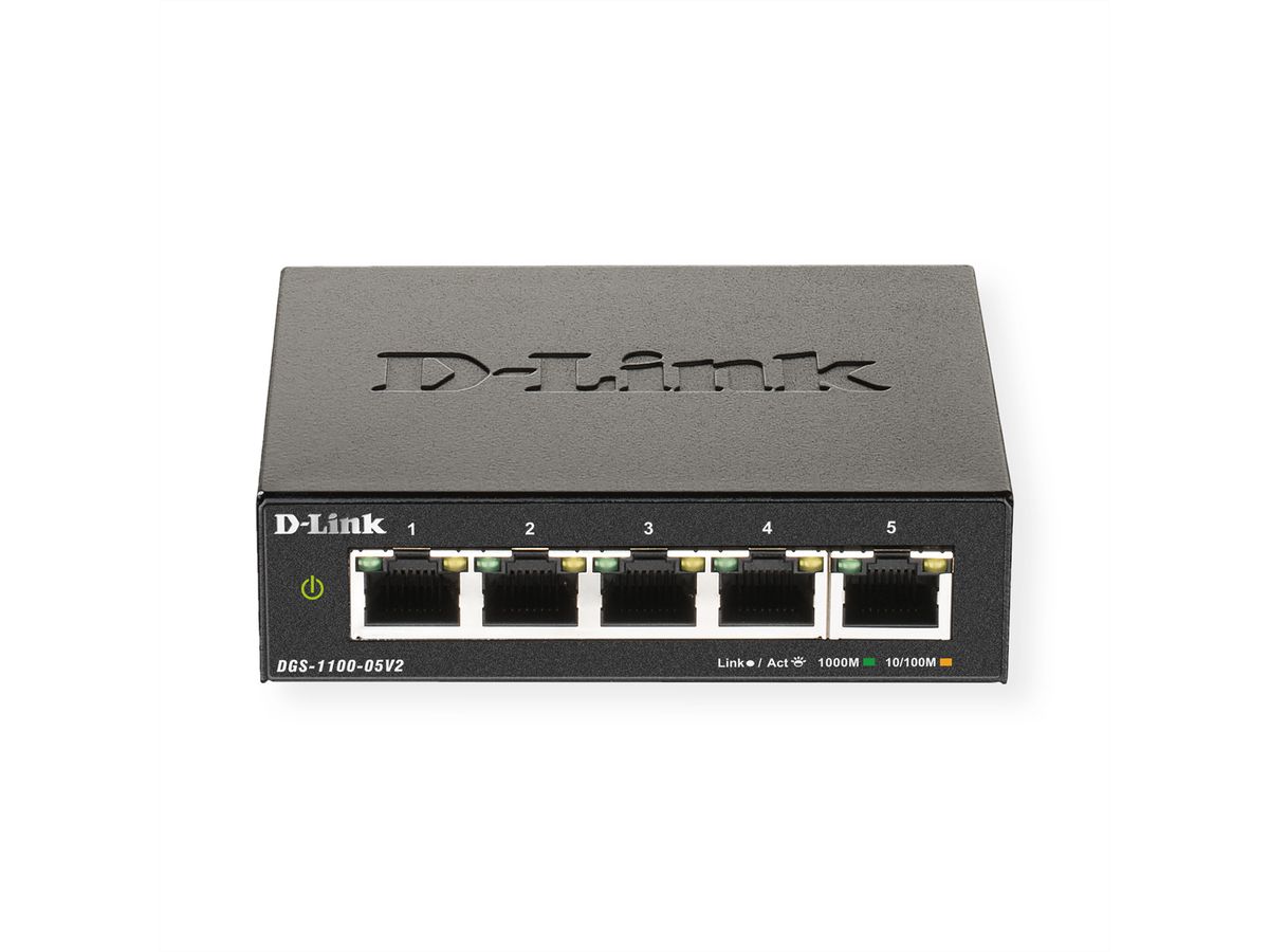 D-Link DGS-1100-05V2 Gigabit Smart Managed Switches