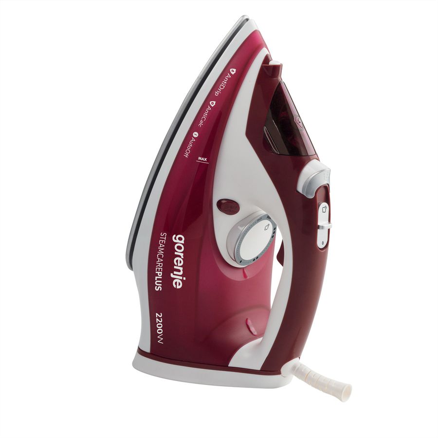 Gorenje Fer à repasser SIH2200RBC, 2200W, rouge, 2200 W, rouge