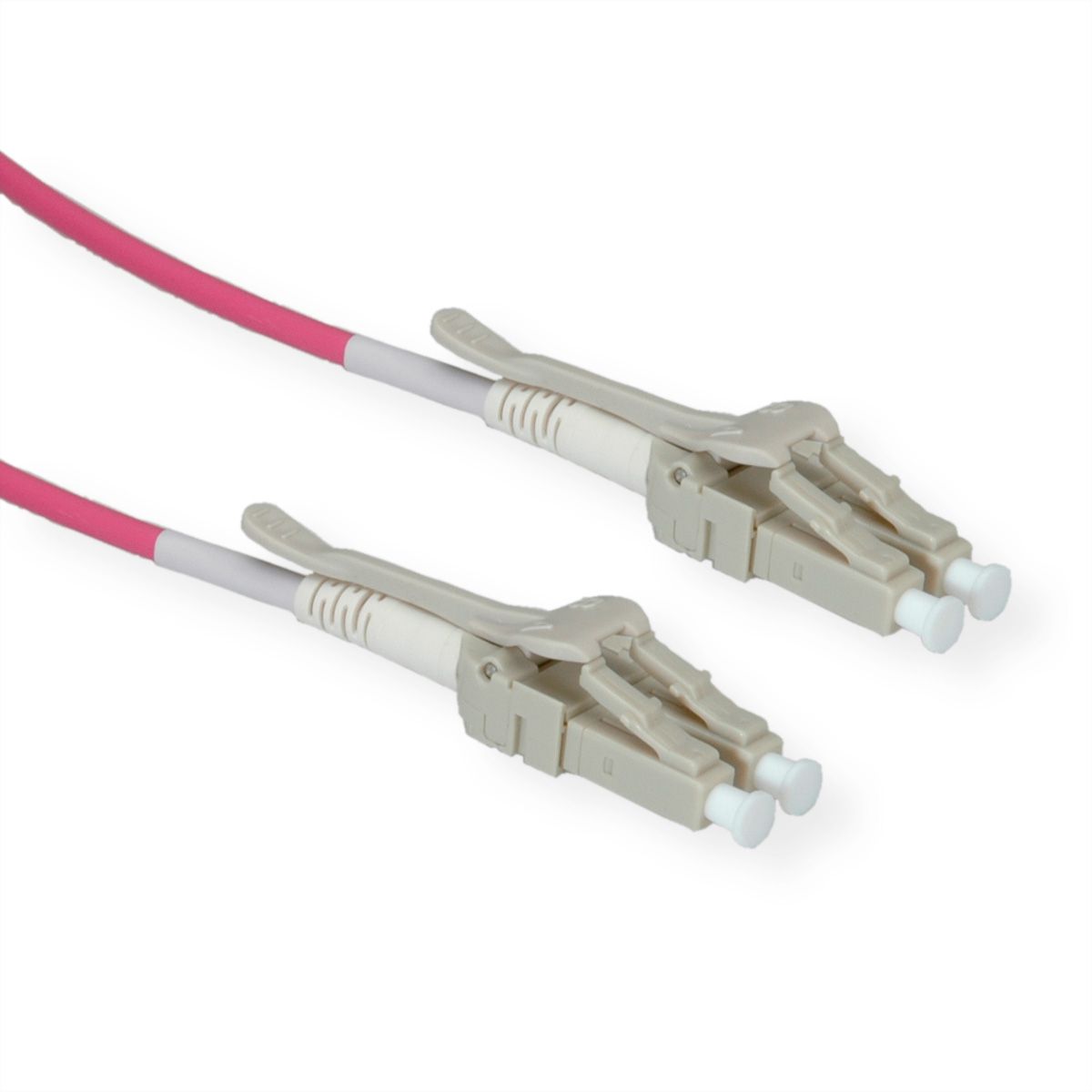 Luページ ROLINE LWL-Kabel 50/125µm OM4, LC/LC, LSOH, Low-Loss, Data Center