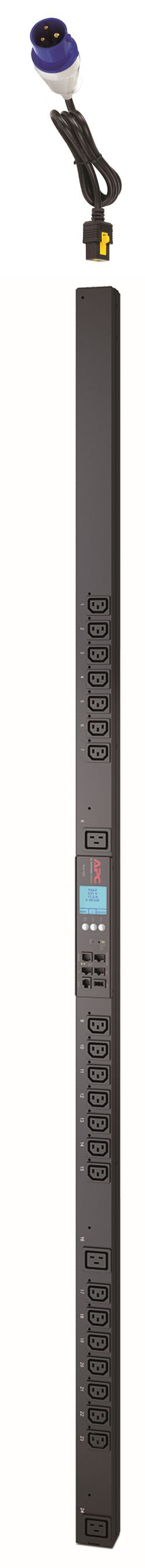 APC AP8659EU3 unité de distribution d'énergie 24 sortie(s) CA 0U Noir