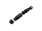 VALUE RJ-45 Kupplung geschirmt, Kat.6 (Class E), Outdoor/Industrie, schwarz