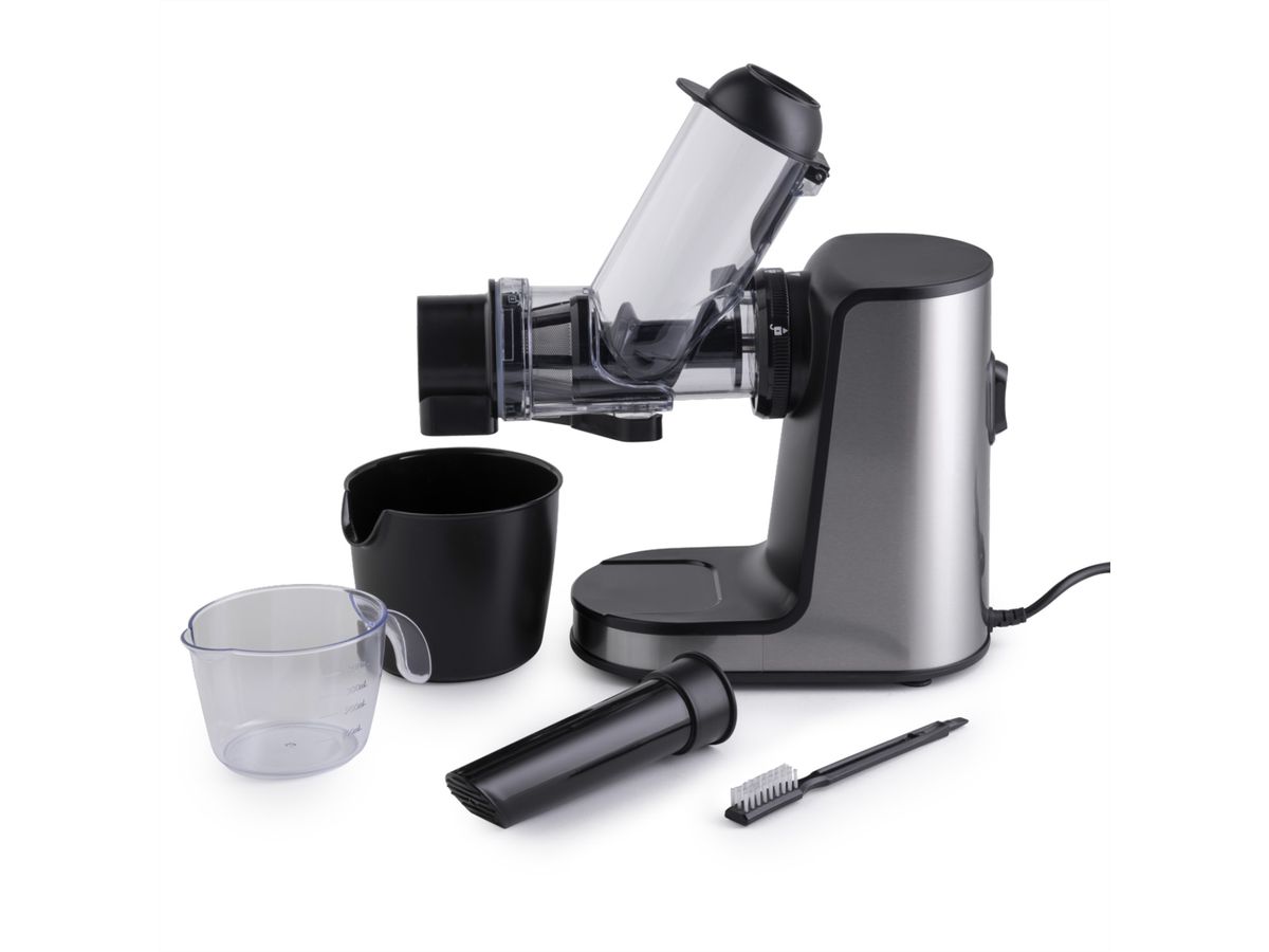 Gorenje Slow Juicer JC200BE, 200 W, noir/argent