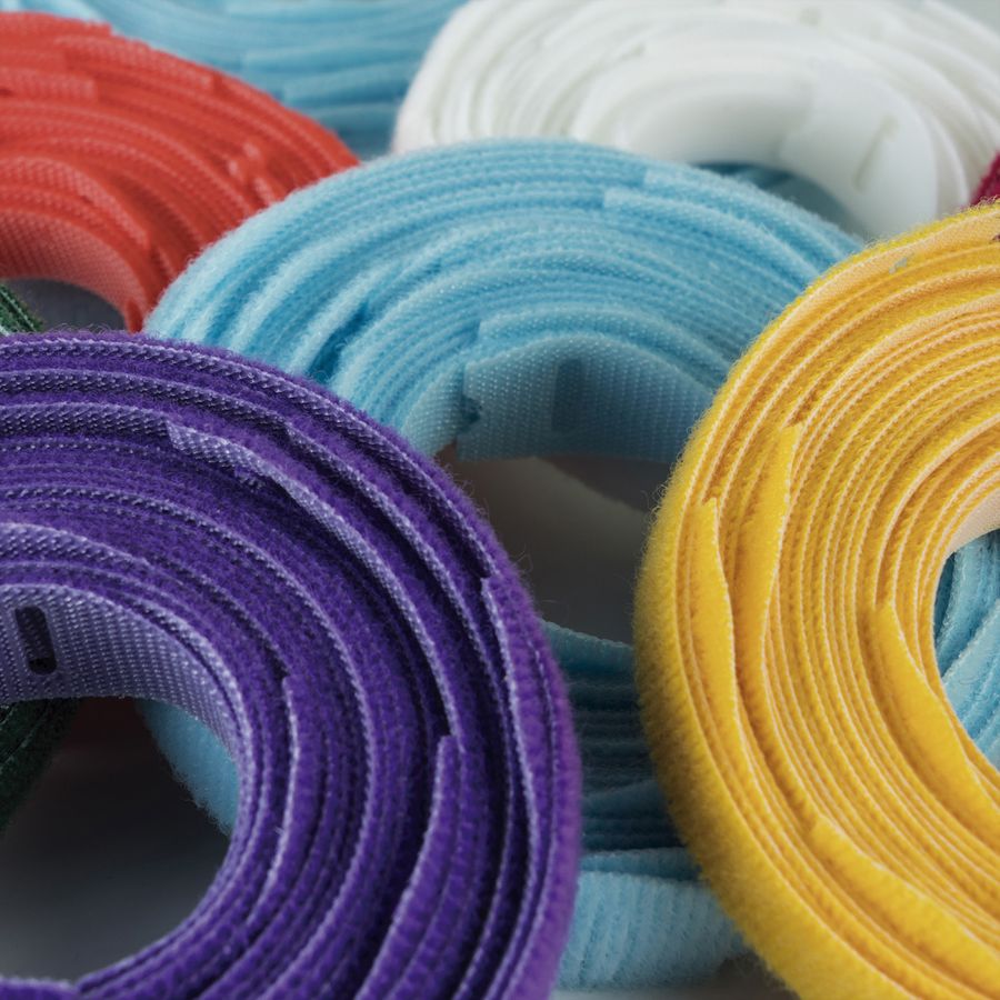 VELCRO® One Wrap® Strap 20mm x 230mm, 100 pièces, vert