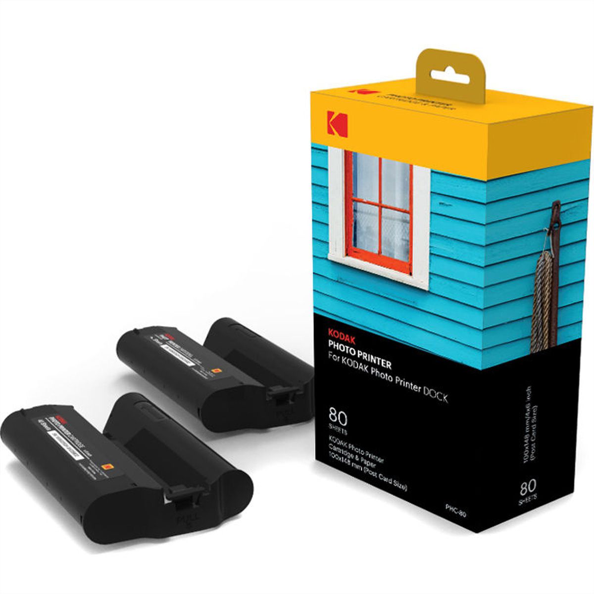 Cartouche Kodak PHC-80, 80 photos, Pour PD450 WiFi et PD480