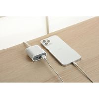 Schönenberger Rallonge USB double, 1x USB-C - 1x USB-A / 17.5W