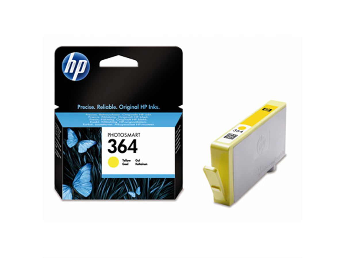 HP CB320EE, Nr. 364, cartouche, jaune