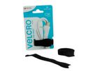 VELCRO® ONE-WRAP Bande Snack Size, réutilisable, noir