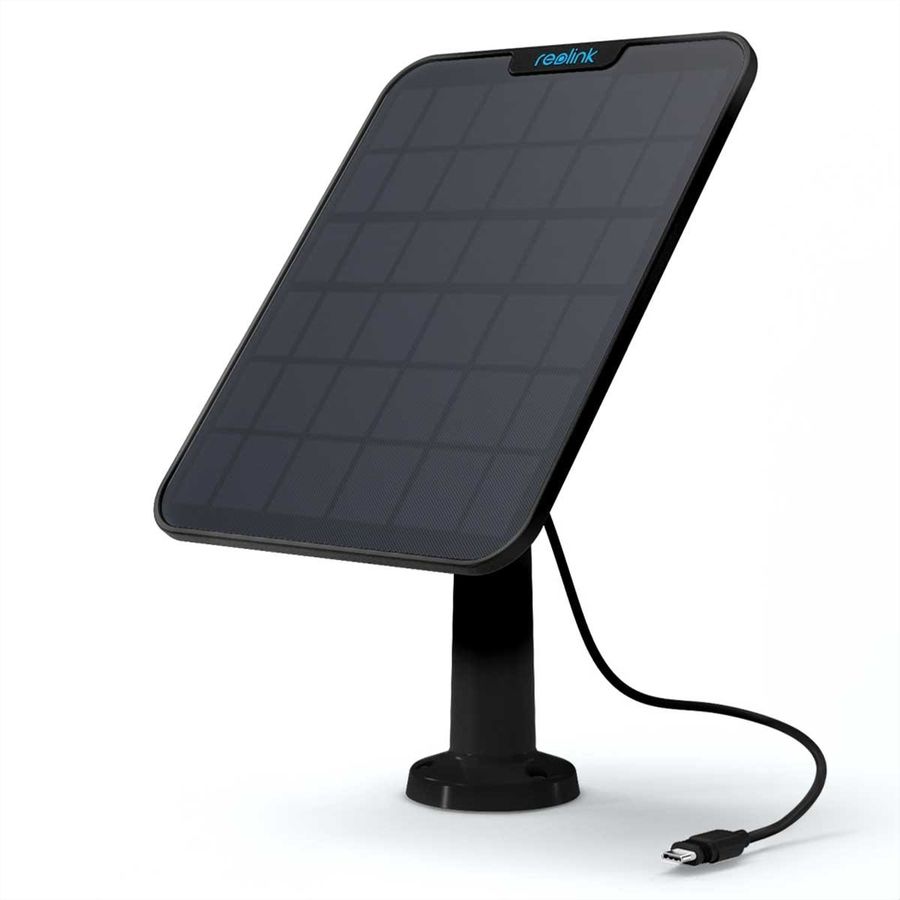 Reolink Solar Panel Version 2, USB-C, 6W, IP65, noir, 4 Meter