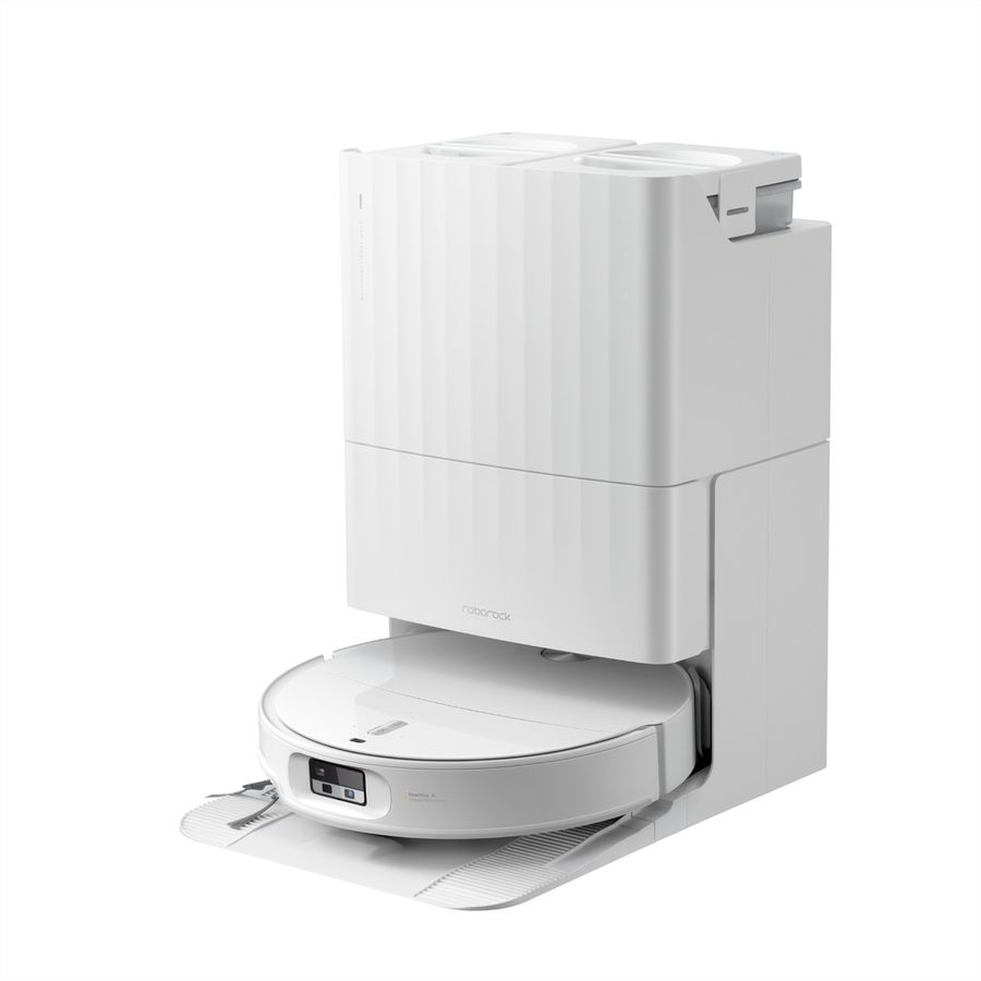 Roborock Aspirateur Qrevo Edge 2X, blanc, Robot aspirateur/balayeur