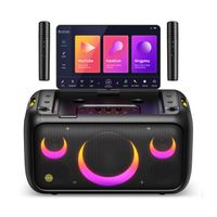 Ikarao Karaokebox Break X1 13" Screen , 2 Mikrofone, 800W max, BT/AUX/USB/SD