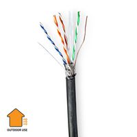 Nedis S/FTP Kabel Outdoor Cat.6, Massivdraht, 300m