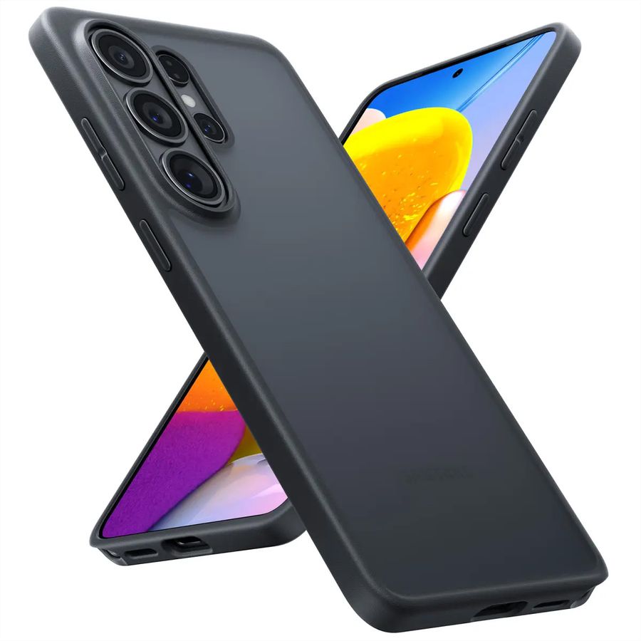 Torras Ostand O3 Air Case, iPhone 17 Pro, noir