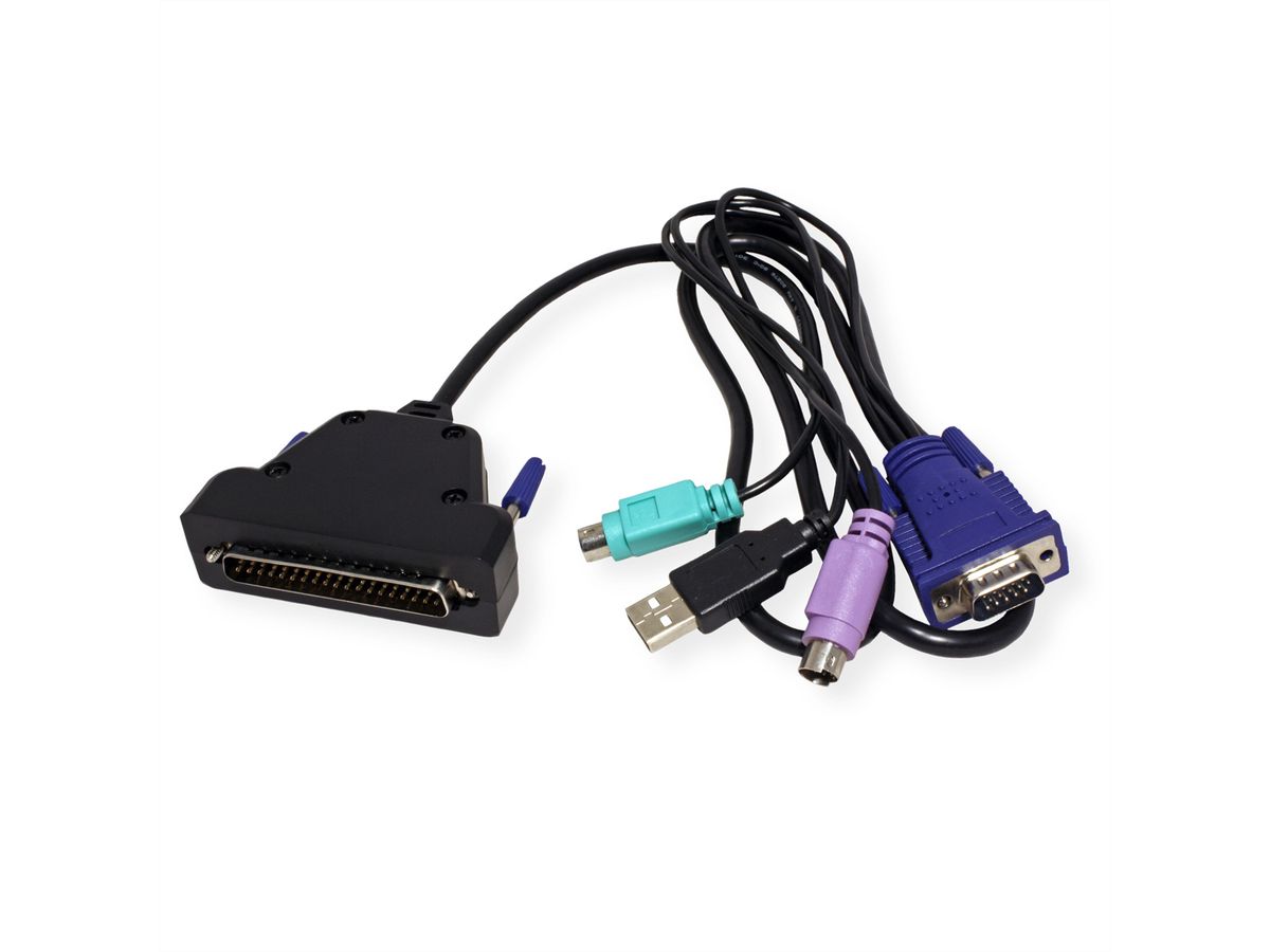 VALUE Console 19", 1 UH, 48 cm (19") TFT, VGA, USB, CH-Layout