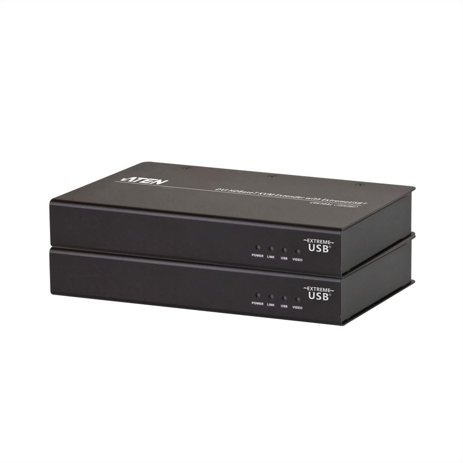 ATEN CE610A USB 2.0 DVI KVM Extender mit ExtremeUSB