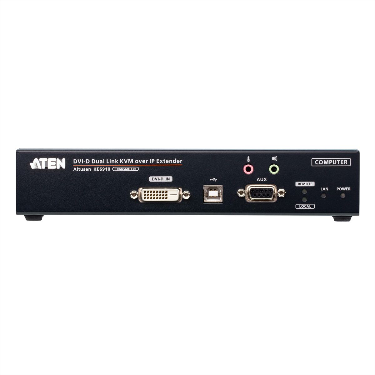 ATEN KE6910T DVI-D Dual Link KVM Over IP Extender Sender