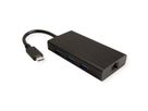 VALUE Convertisseur USB-C - Gigabit Ethernet + Hub