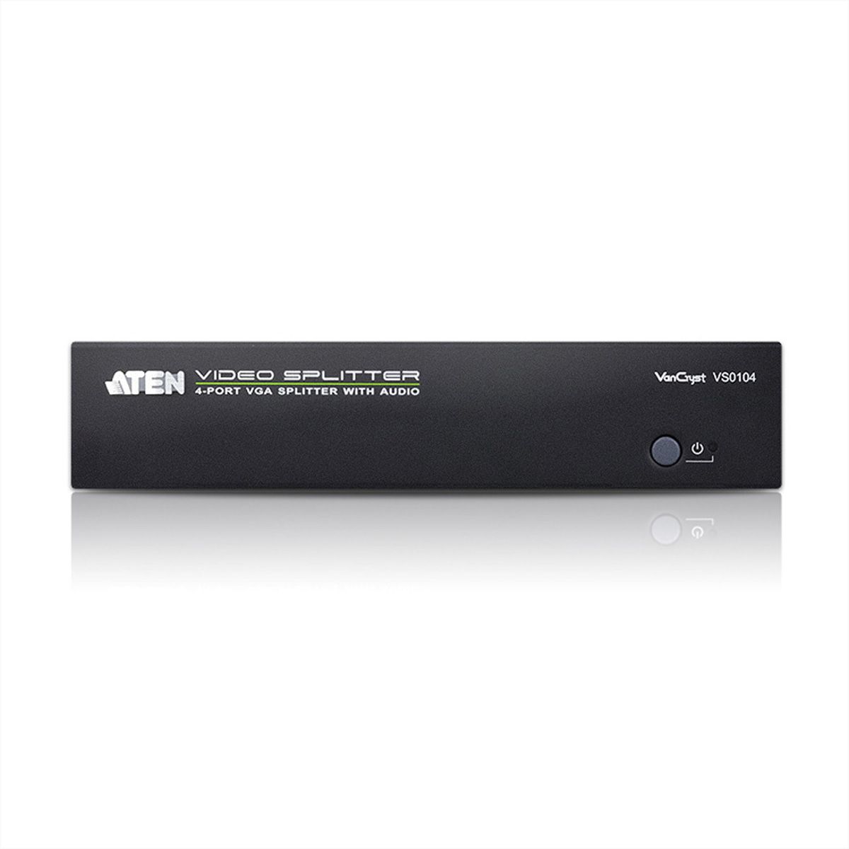 ATEN VS0104 VGA Video-Splitter, 450MHz, Audio, RS232, 4fach