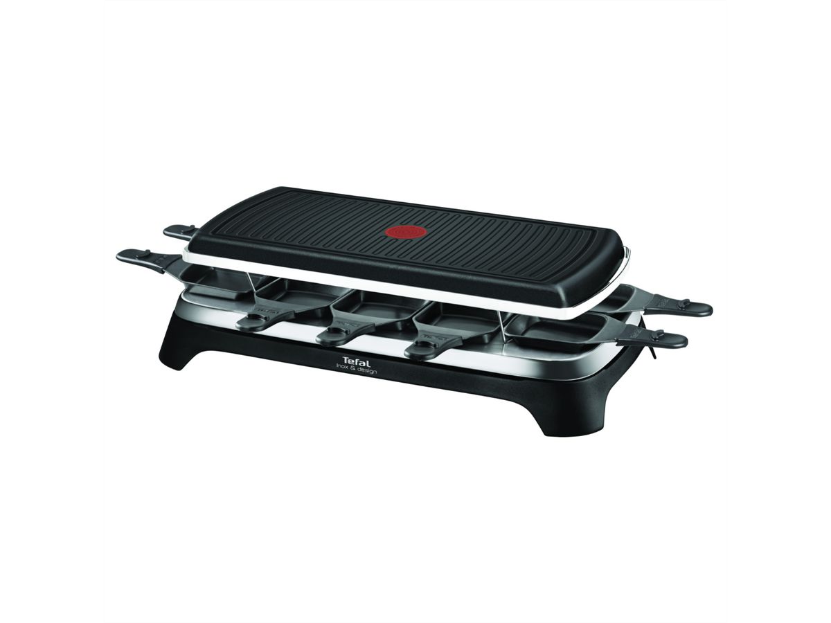 **DEMO**Tefal raclette et barbecue RE458812CH, Ambiance Inox & Design