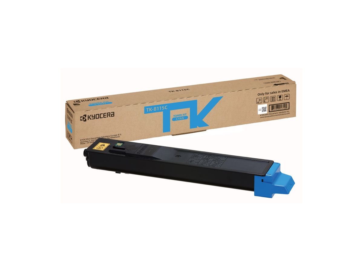 KYOCERA TK-8115C Cartouche de toner 1 pièce(s) Original Cyan