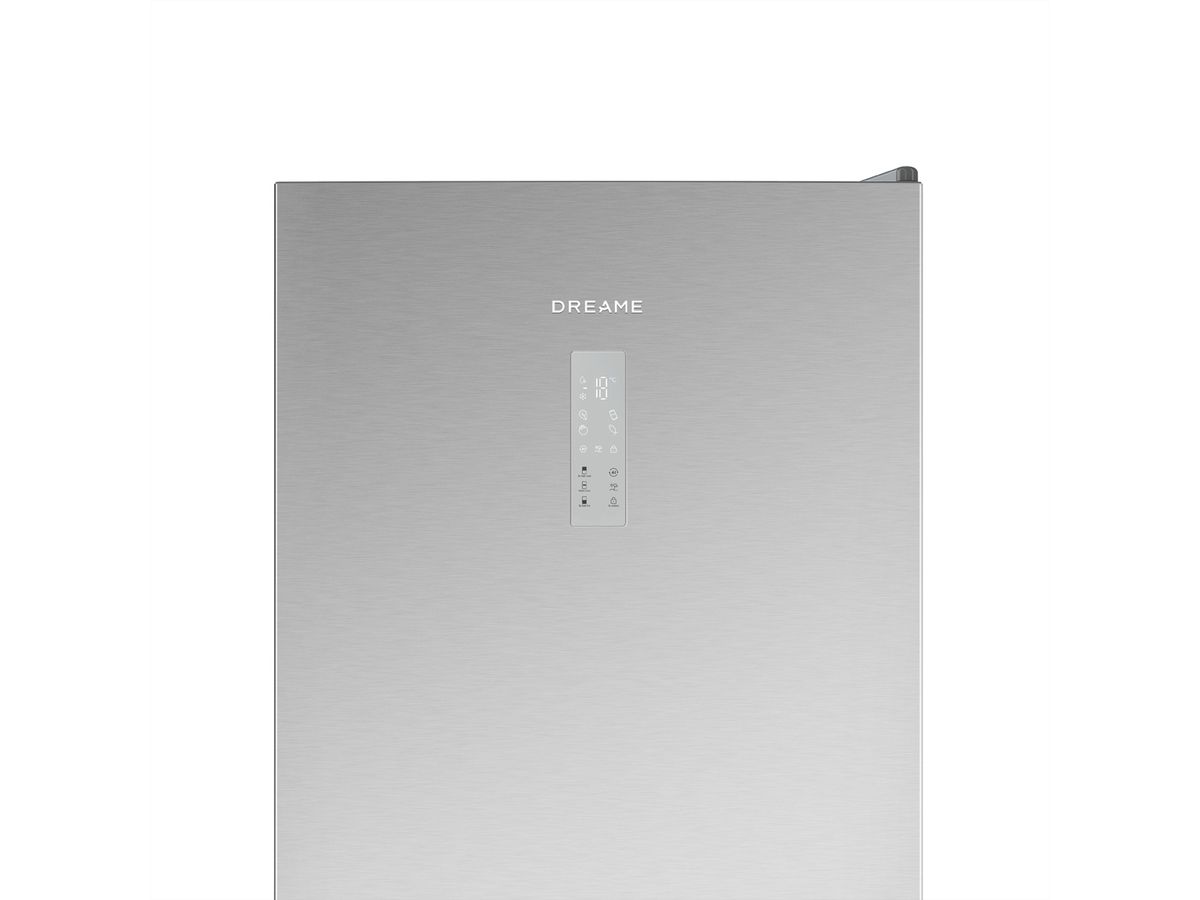 Dreame Réfrigérateur-congélateur MegaPRO, 409L, DRB400WMBCEU, C, Inoxlook, C-Class