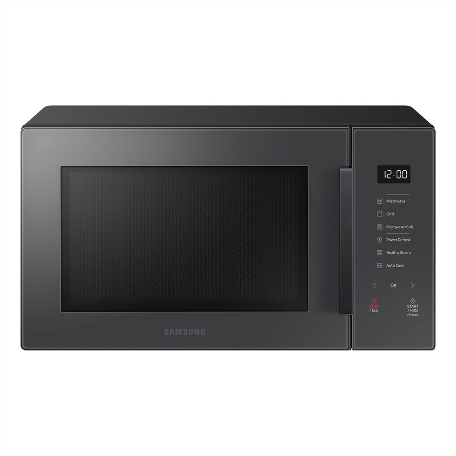 Micro-ondes Samsung avec grill, Bespoke, Clean Charcoal, 30l, MG30T5068UC