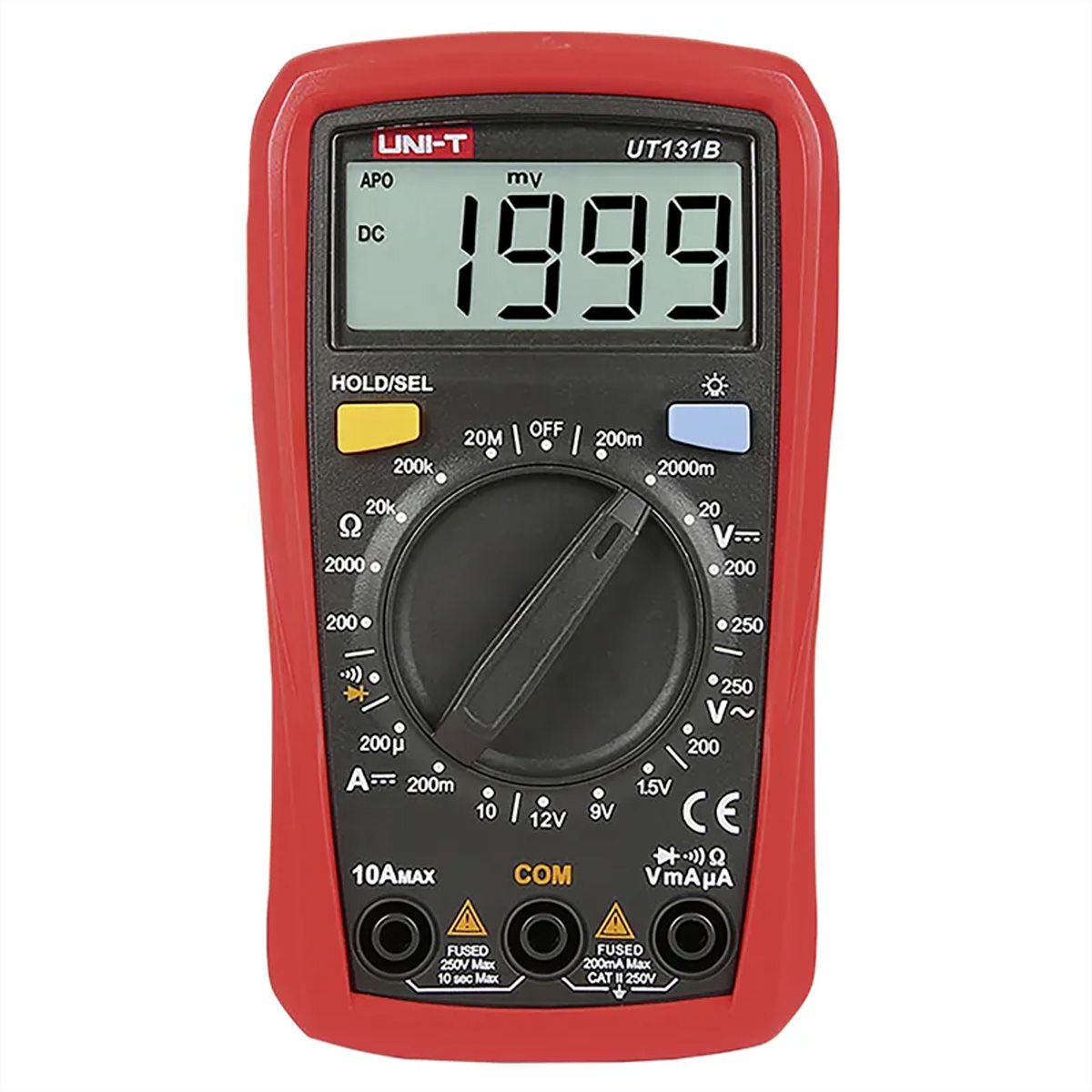 Steffen Multimeter AC/DC 250V/10A, CAT II 250V