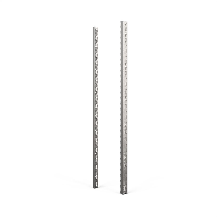 SCHROFF 19"-Winkelprofil mit Universal-Lochung (EIA), AlZn - WINKELPROFIL 19"47HE ALZ(2X)