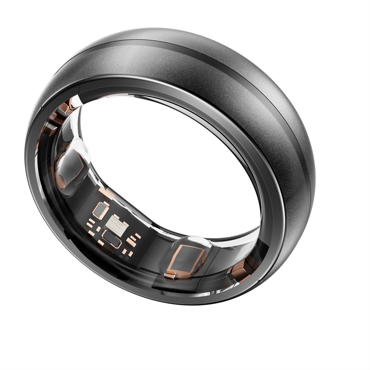 MYnextRING Smart Ring Schwarz matt, Grösse 8