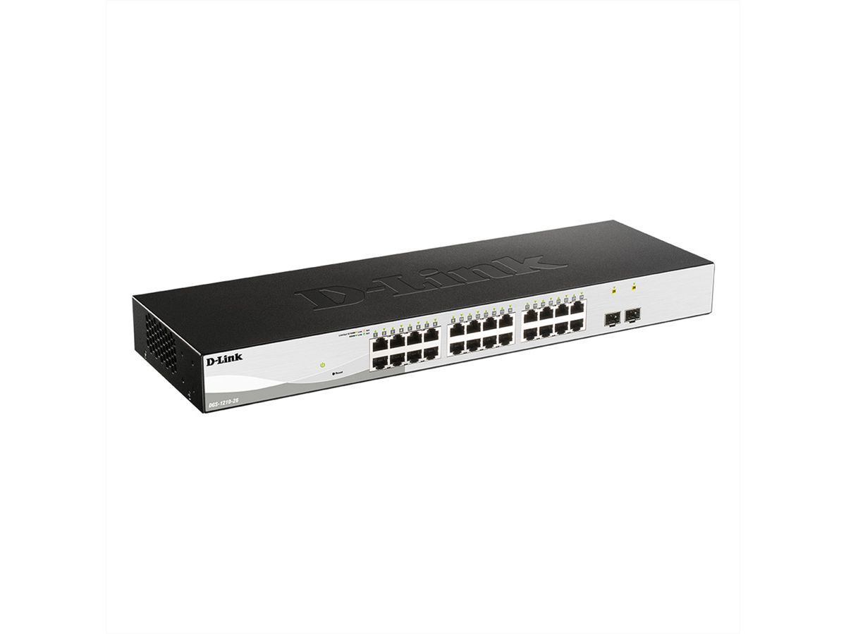 D-Link DGS-1210-26 Gigabit Switch 26-Port Layer2 Smart Managed