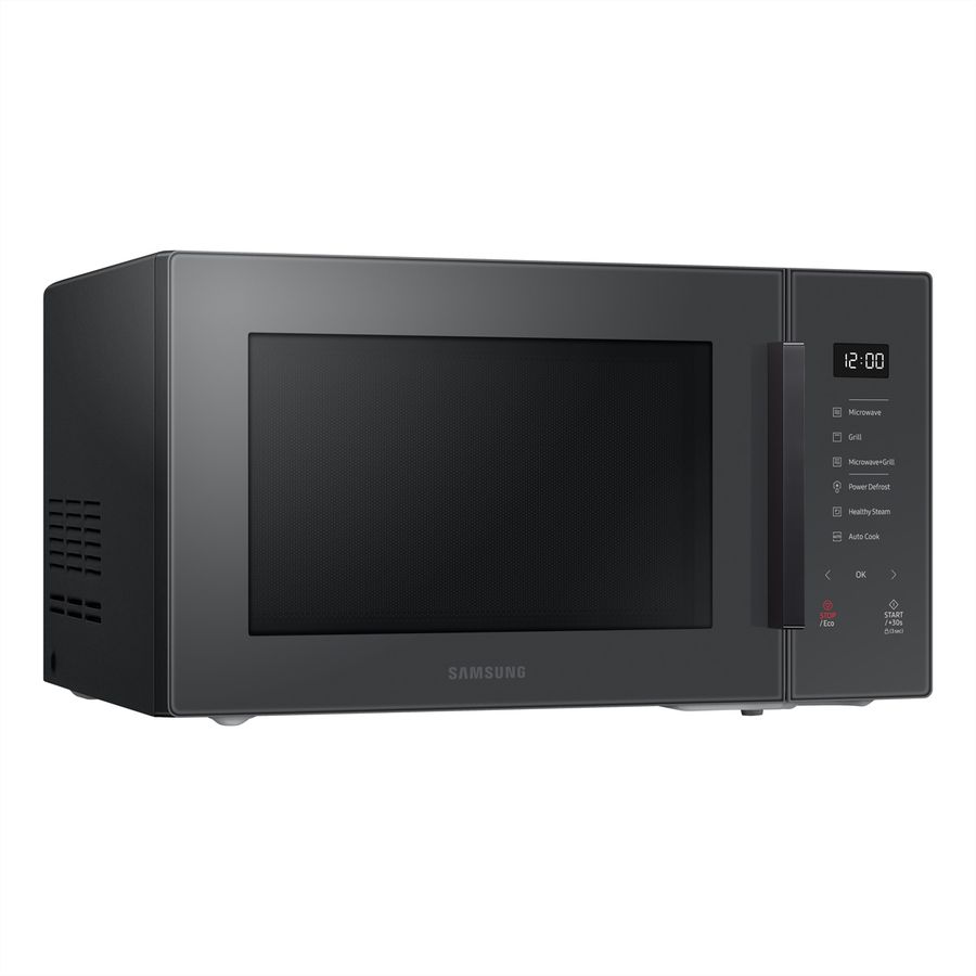 Micro-ondes Samsung avec grill, Bespoke, Clean Charcoal, 30l, MG30T5068UC