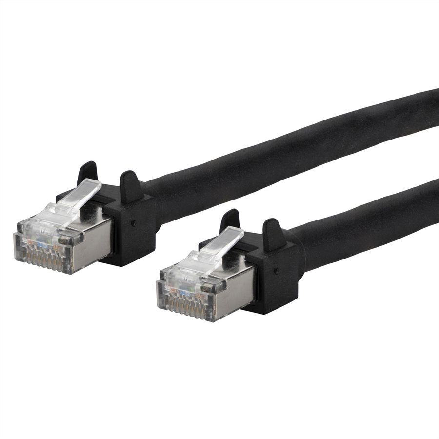 METZ CONNECT Cordon de brassage 6kV Flex500 Outdoor, noir, 2 m