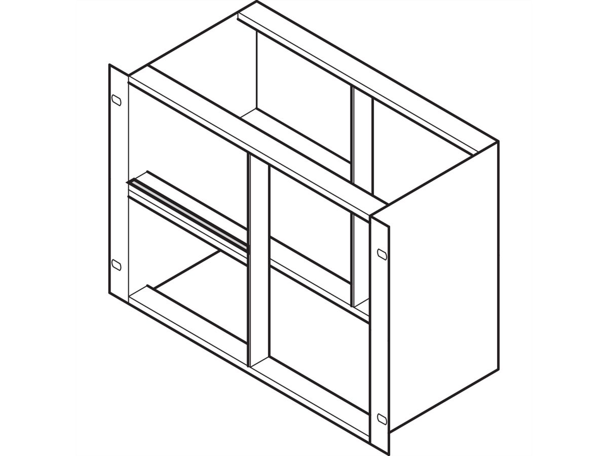 SCHROFF EMV-Dichtsatz zwischen Modulschiene und Modulschiene - HF-DICHTSATZ 40TE