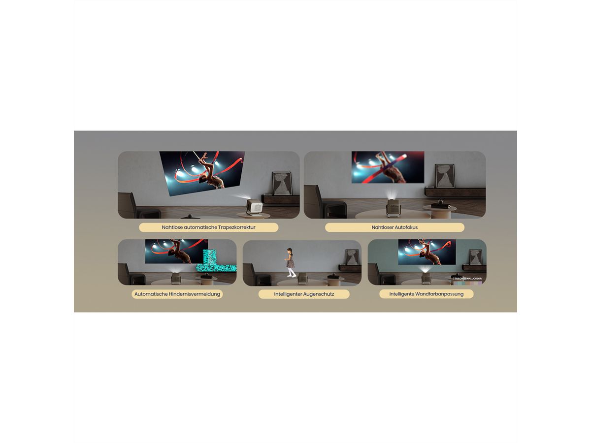 Hisense Laser Beamer M2-Pro , 65"-200", 1300AL, 4K