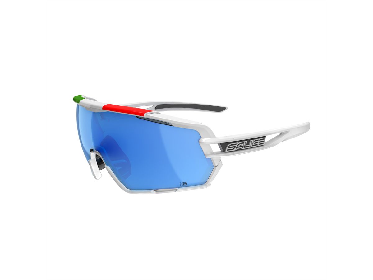 Salice Occhiali Sportbrille 020ITA, White ITA / RW Blue